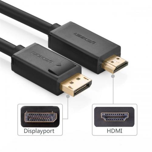 Cáp chuyển đổi từ Display Port sang HDMI 3m Ugreen 10203
