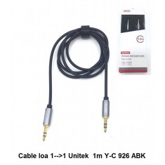 Cáp Loa 1 ra 1 Unitek YC926ABK
