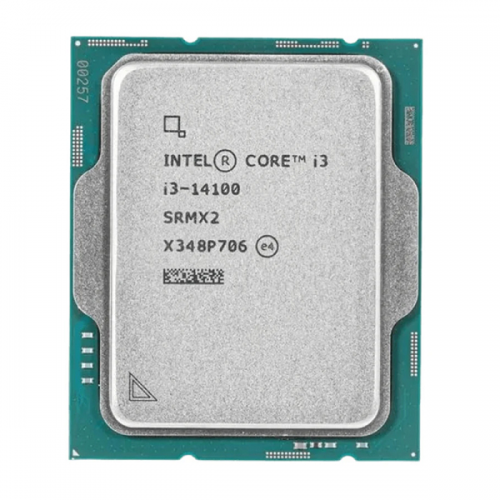CPU Intel Core i3-14100 (UP TO 4.7GHZ, 4 NHÂN 8 LUỒNG, 12MB CACHE, 60W)