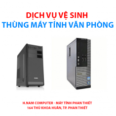 Dịch vụ vệ sinh thùng máy Văn phòng