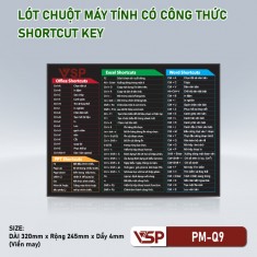 Lót chuột đa nhiệm 32x24cm
