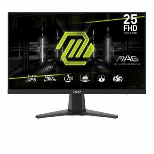 Màn hình Gaming MSI MAG G255F | 24.5 inch, Full HD, IPS, 180Hz, 1ms, phẳng