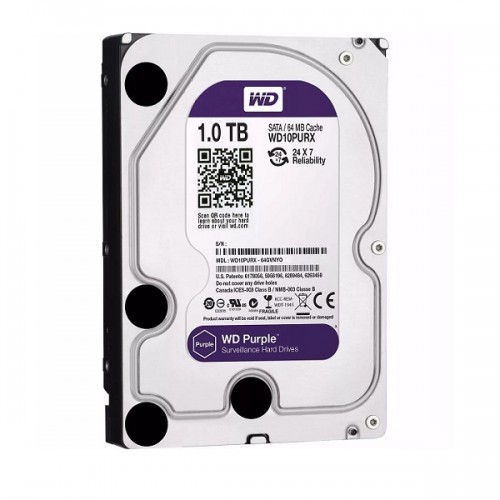 Ổ Cứng HDD 1Tb WD Purple chuyên CAMERA - Hàng CTY