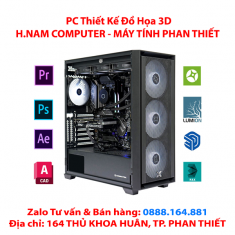 PC H.NAM - Máy Tính Phan Thiết i7 14700K | 64GB DDR5 | NVIDIA RTX 4060Ti 16G