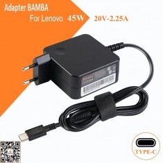 Sạc Laptop cổng Type C vuông Bamba 20V – 2.25A 45W